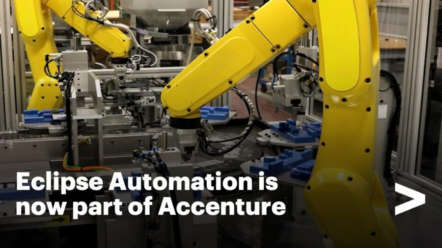 埃森哲收购自动化制造机器人研发商Eclipse Automation,欲建立未来工厂