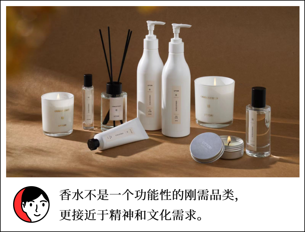 对话「UTTORI五朵里」李乐:以开创「桂」香水产品起步,向蜡烛、身体护理等品类延伸