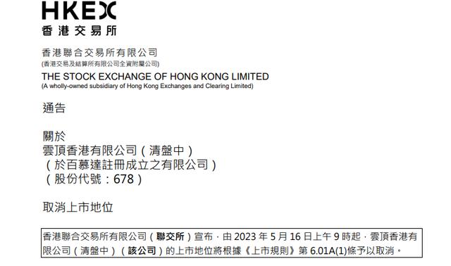 退市!清盘!1100亿“赌王”,彻底败了