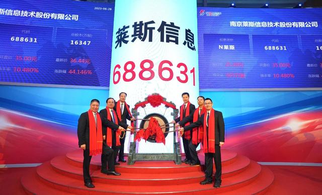 莱斯信息在科创板上市:总市值约57亿元,毛永庆为董事长