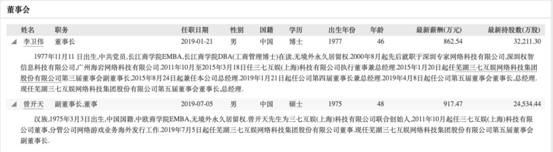 董事长李卫伟被立案调查,三七互娱怎么了?