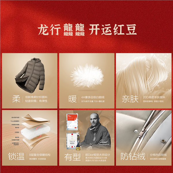 年报业绩预喜，龘龘礼盒热销，红豆股份掀起年礼新风尚