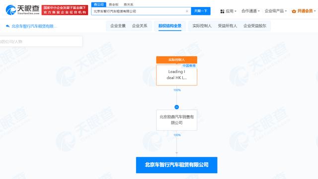 理想汽车在北京成立汽车租赁公司,含网约车经营服务