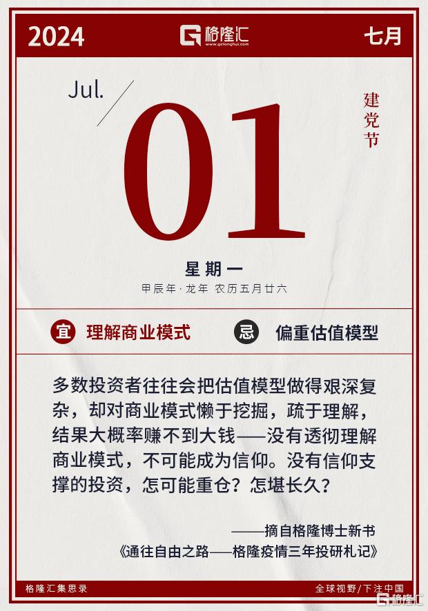 音频 | 格隆汇7.1盘前要点—港A美股你需要关注的大事都在这