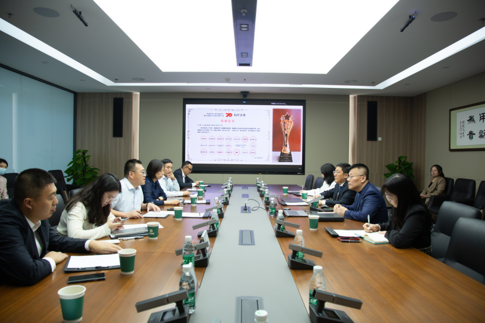 搭建平台、助力成长 三元基因接待江苏省四家上市后备企业调研