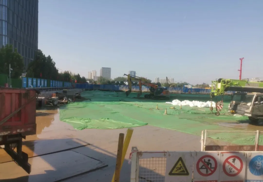 中化岩土全资子公司上海强劲北京丽泽金融商务区项目开工 预应力鱼腹梁技术再应用