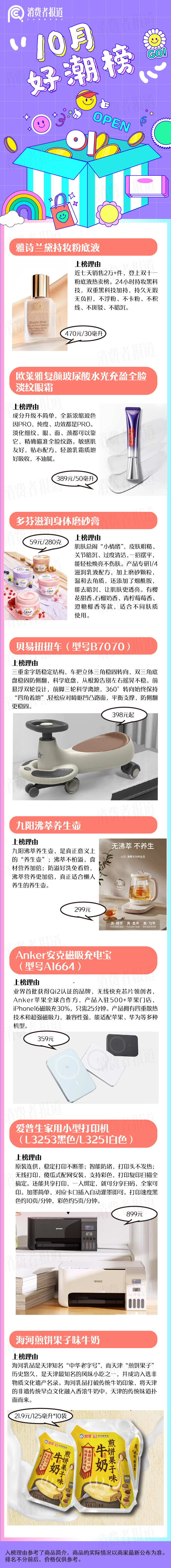 探索新潮流，让这些好物陪你度过这个十月