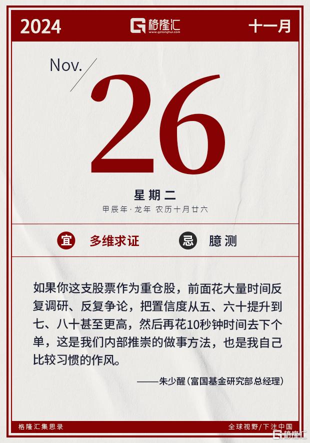 隔夜美股全复盘(11.26)| 小票狂潮依旧，道指创新高，英伟达跌超4%