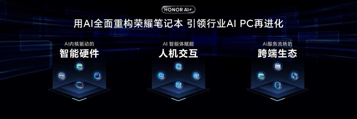 荣耀AI PC 2.0战略发布 用AI重构智能硬件、人机交互和跨端生态