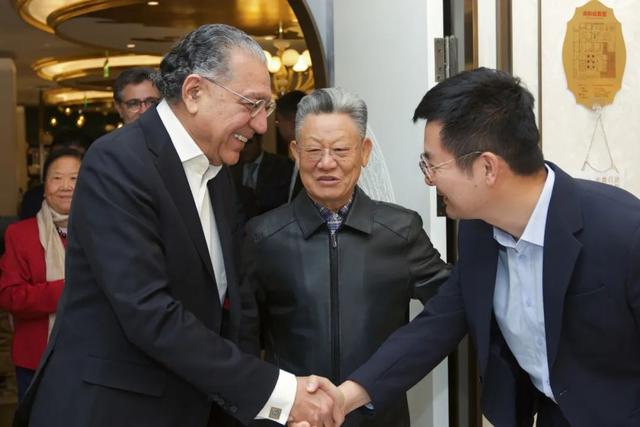 联合国前副秘书长沙祖康一行到访信也科技