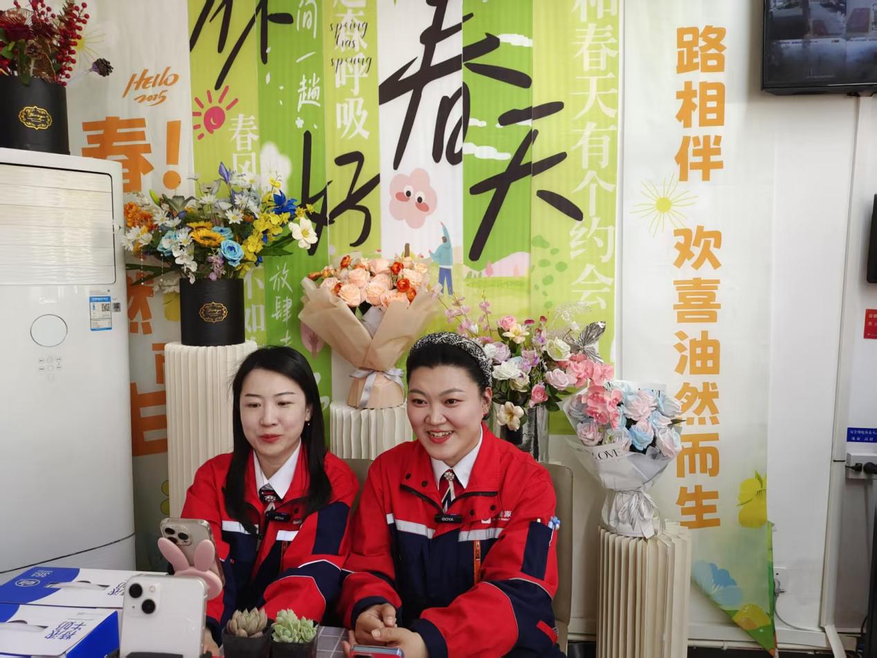 济南公交物资公司开展“春,油燃而生”活动邀客户共赴春日之约