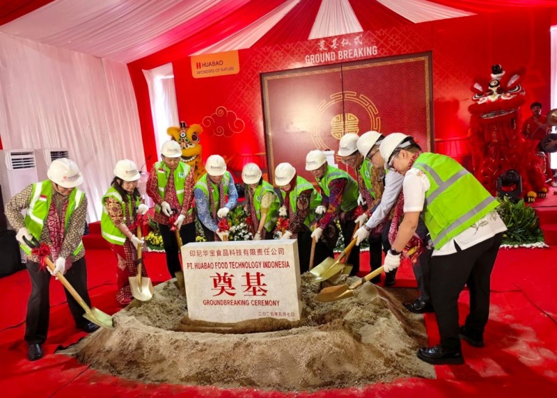 国际化布局再添里程碑，华宝股份印尼食品科技综合基地正式奠基