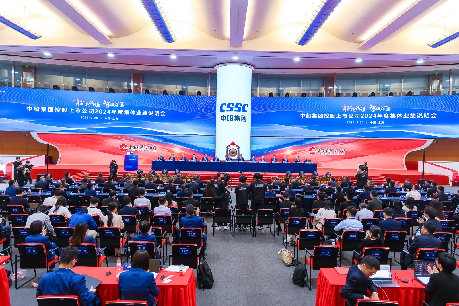 “船”递价值 智领深蓝｜中船集团2024年度集体业绩说明会在上交所成功举行