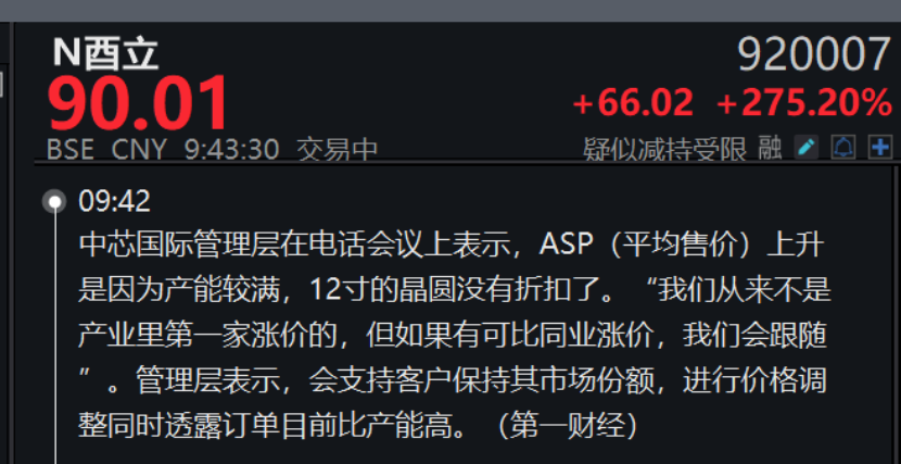 暴涨275.20%！酉立智能 (920007)今日上市：聚焦光伏支架智造