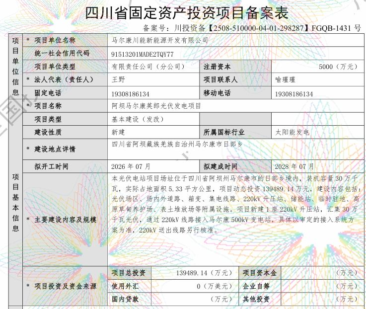 快马加鞭增效益！川能动力风光业务开启“加速跑”