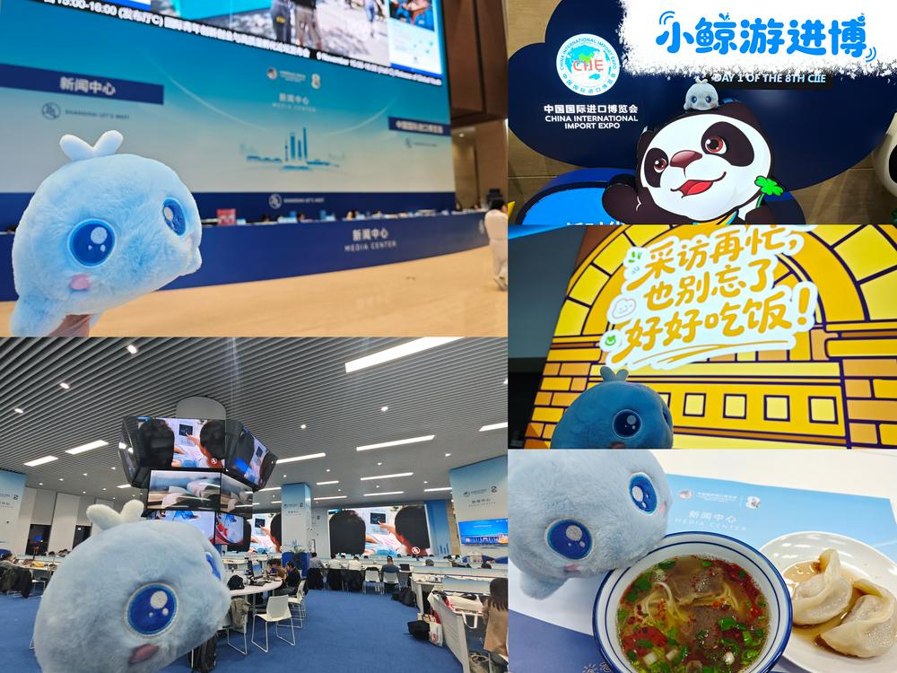 小鲸游进博:蓝鲸新闻2025进博会报道手记