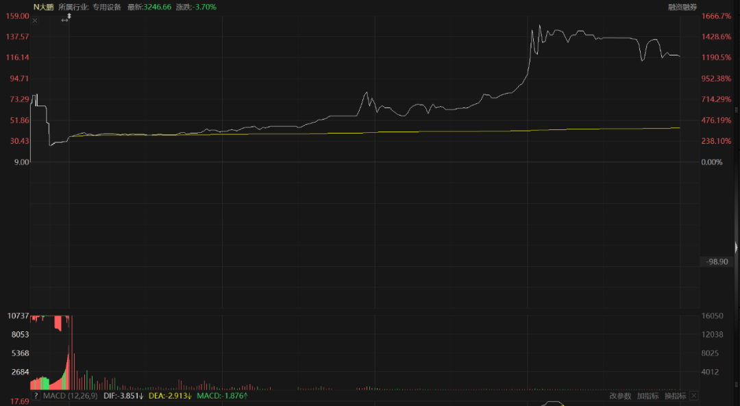 大鹏工业首秀“狂飙”1211%,美的“太子”何剑锋隐身其后
