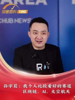 【专访孙宇晨】孙宇晨：个人更看好区块链、AI、太空航空