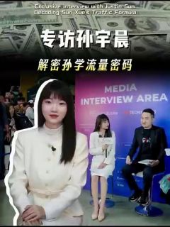 专访孙宇晨，孙学流量密码
