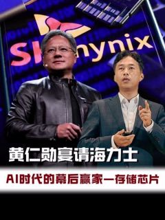 黄仁勋宴请海力士，AI时代的幕后赢家——存储芯片！