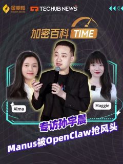 专访孙宇晨：Manus被OpenCaw风头