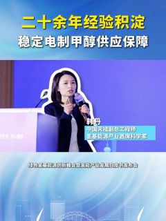 2026绿色氢基能源创新峰会，中国天楹：二十余年经验积淀，稳定电制甲醇供应保障