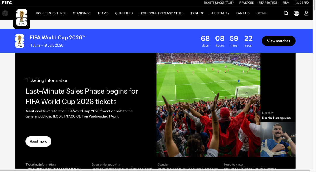 世界杯观赛热催生票代生意,决赛门票最高被炒至18万元