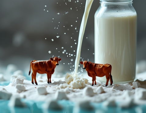 谢添地撑不起百亿目标，越秀乳业没留下原蒙牛元老白瑛，却靠“白切鸡奶”出圈