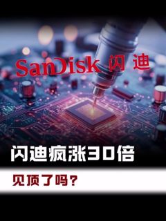 闪迪疯涨30倍，见顶了吗？
