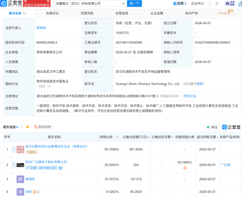 广立微等成立光曦智芯科技公司，含AI业务