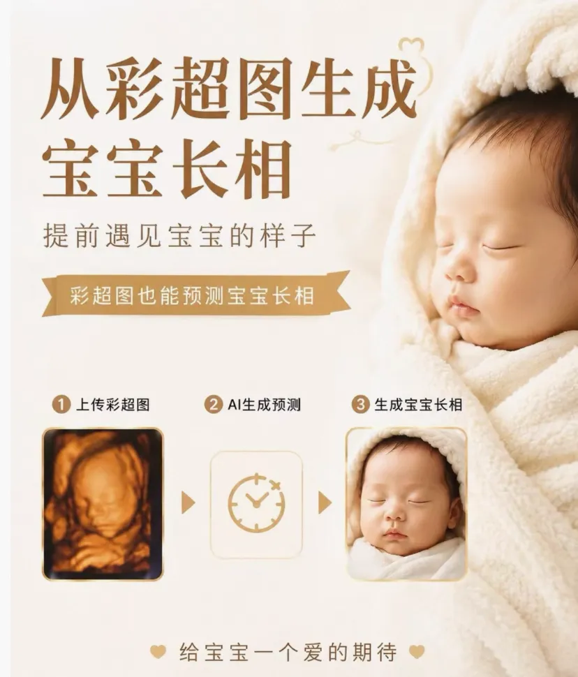 AI预测胎儿长相成生意:5元/张、流水数十万元,有商家暗藏鉴定性别服务
