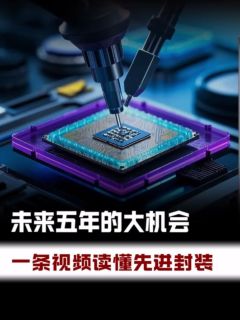 未来五年的大机会，一条视频读懂先进封装