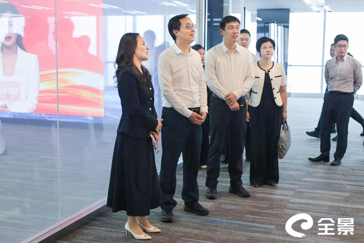 姑苏区主要领导调研全景江苏资本会客厅 加速打造资本市场科技金融实践样本