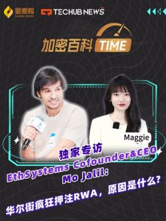 独家专访EthSystems Cofounder&CEO Mo Jalil：华尔街疯狂押注RWA，原因是什么?