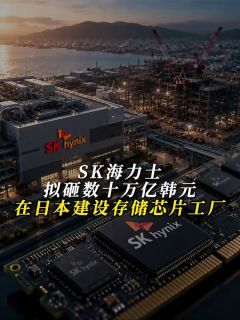 SK海力士拟砸数十万亿韩元在日本建设存储芯片工厂
