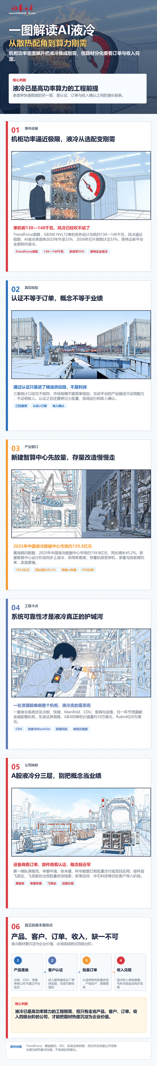 一图解读|液冷进入基本面加速阶段