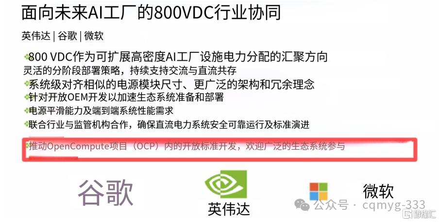 800VDC,要开始盯紧了