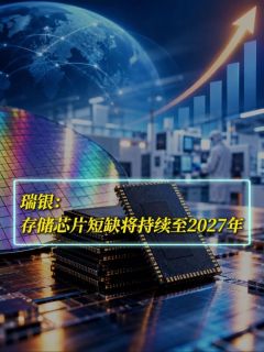 瑞银：存储芯片短缺将持续至2027年