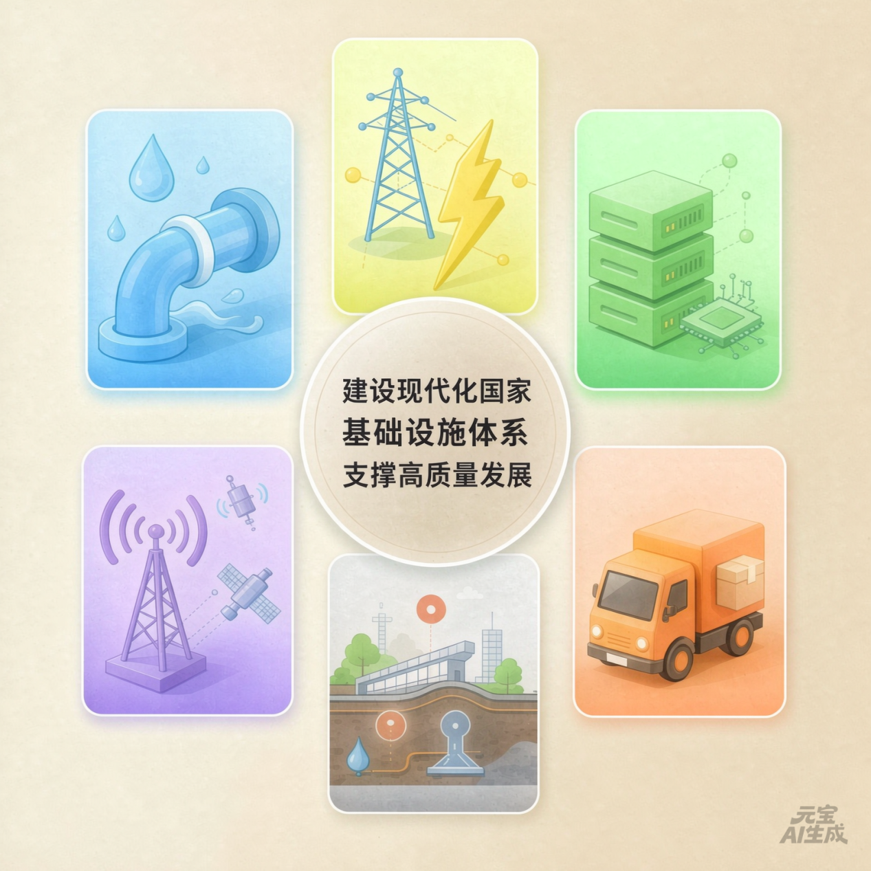 政策密集出手,“六张网”里藏着多少上市公司的订单机会?