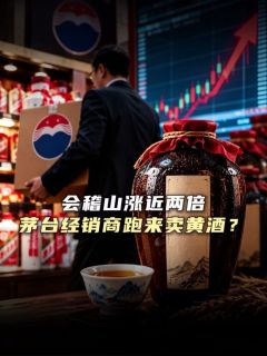 会稽山涨近两倍,茅台经销商跑来卖黄酒?