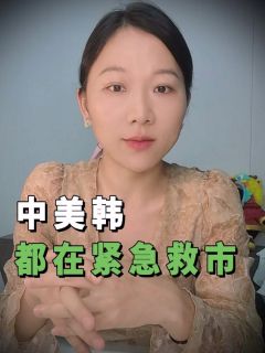 中美韩都在紧急救市