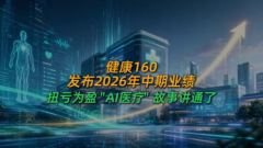 健康160 发布2026年半年报：扭亏为盈，